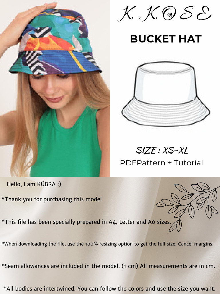 Bucket Hat Instructions | PDF