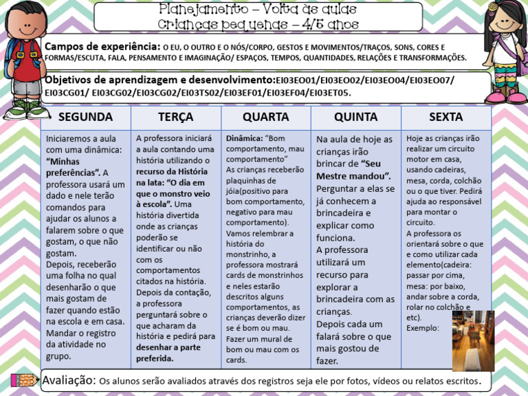 Atividades para Crianças de 4 a 5 Anos | PDF | Brincar