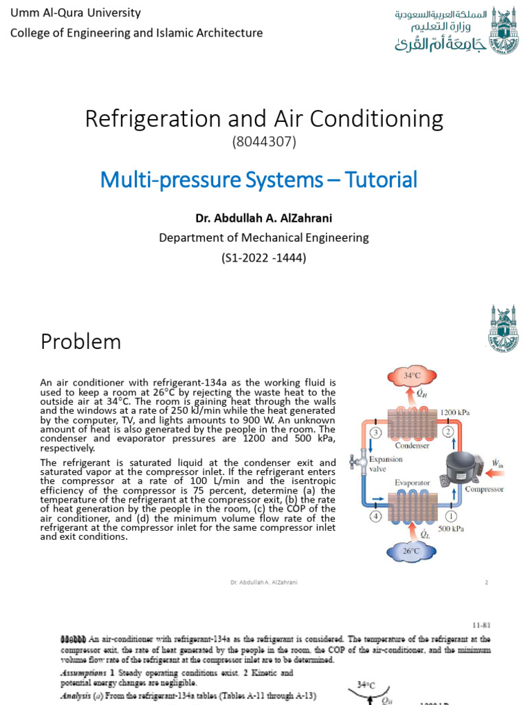 T3 Multi Pressure Systems Ref&AC 2024 S1 | PDF | Air Conditioning ...