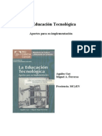 Educación tecnológica