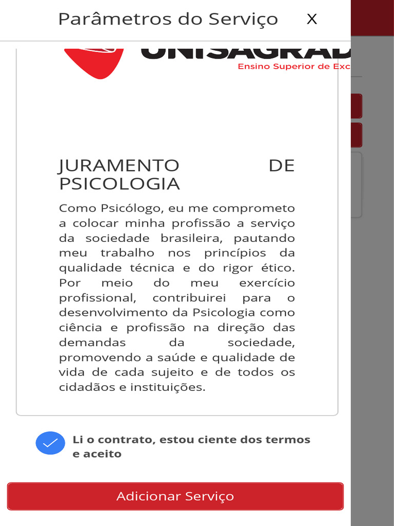 Serviços Solicitados | PDF