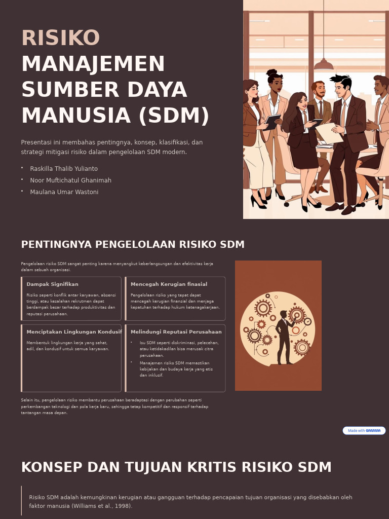 RISIKO-MANAJEMEN-SUMBER-DAYA-MANUSIA-SDM (2) | PDF