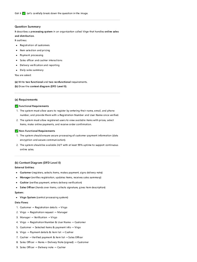 Functional and Nonfunctional Requirements | PDF