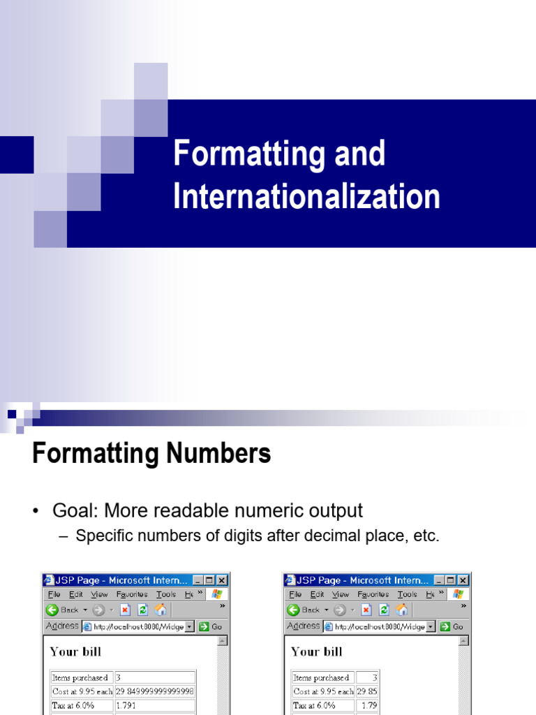 Java Number Formatting & Internationalization | PDF | Computer ...