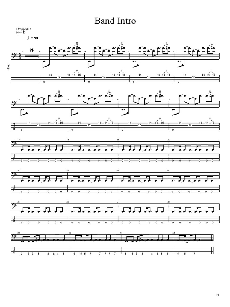 Band Intro ตะวัน | PDF