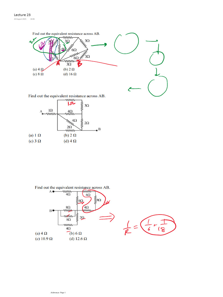 Lecture 23 | PDF