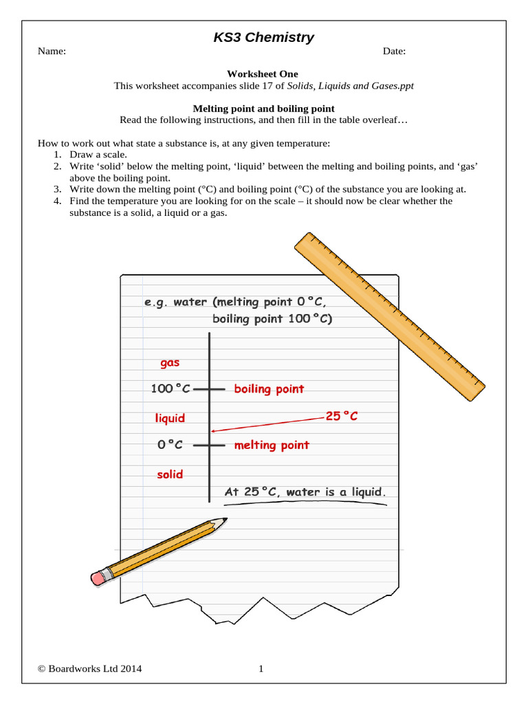Melting and Boiling Points Overview | PDF