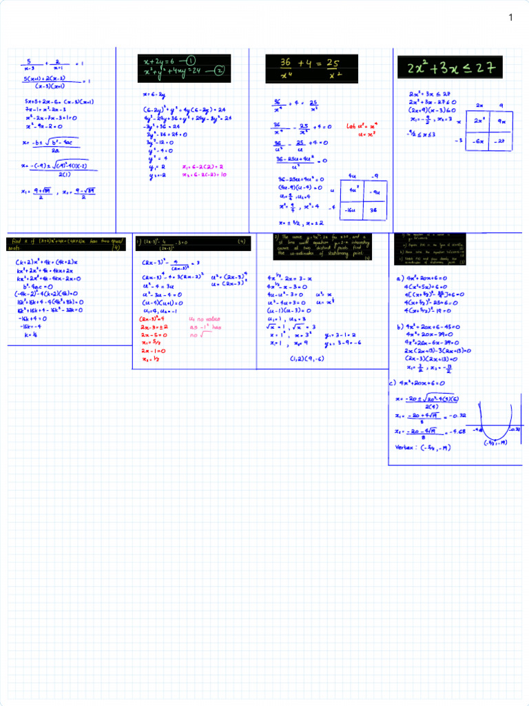 Math Tution - Page 1 | PDF