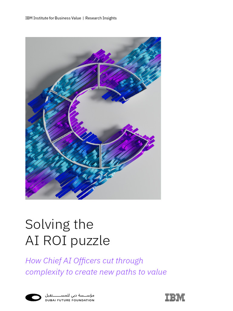 Chief AI Officers Boost AI ROI | PDF | Artificial Intelligence ...