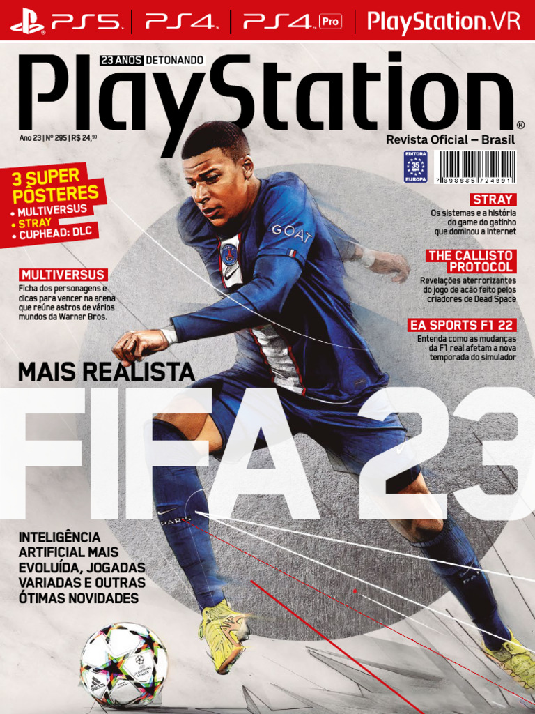 PlayStation Brasil Ed 295 Agosto 2022 PDF Futebol Copa do