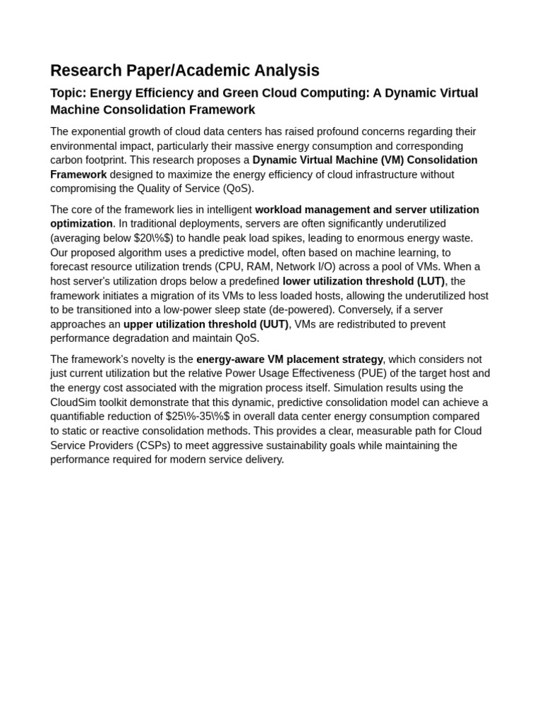 Cloud Computing Paper Bravo | PDF