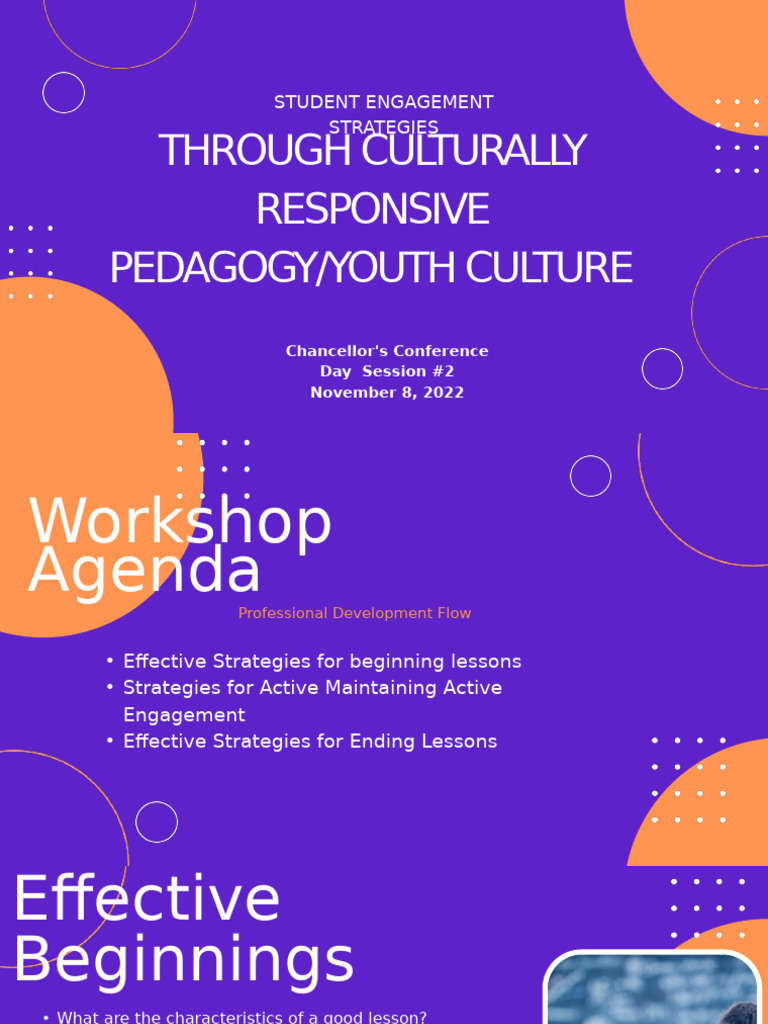 Student Engagement Strategies Workshop | PDF | Learning | Experience