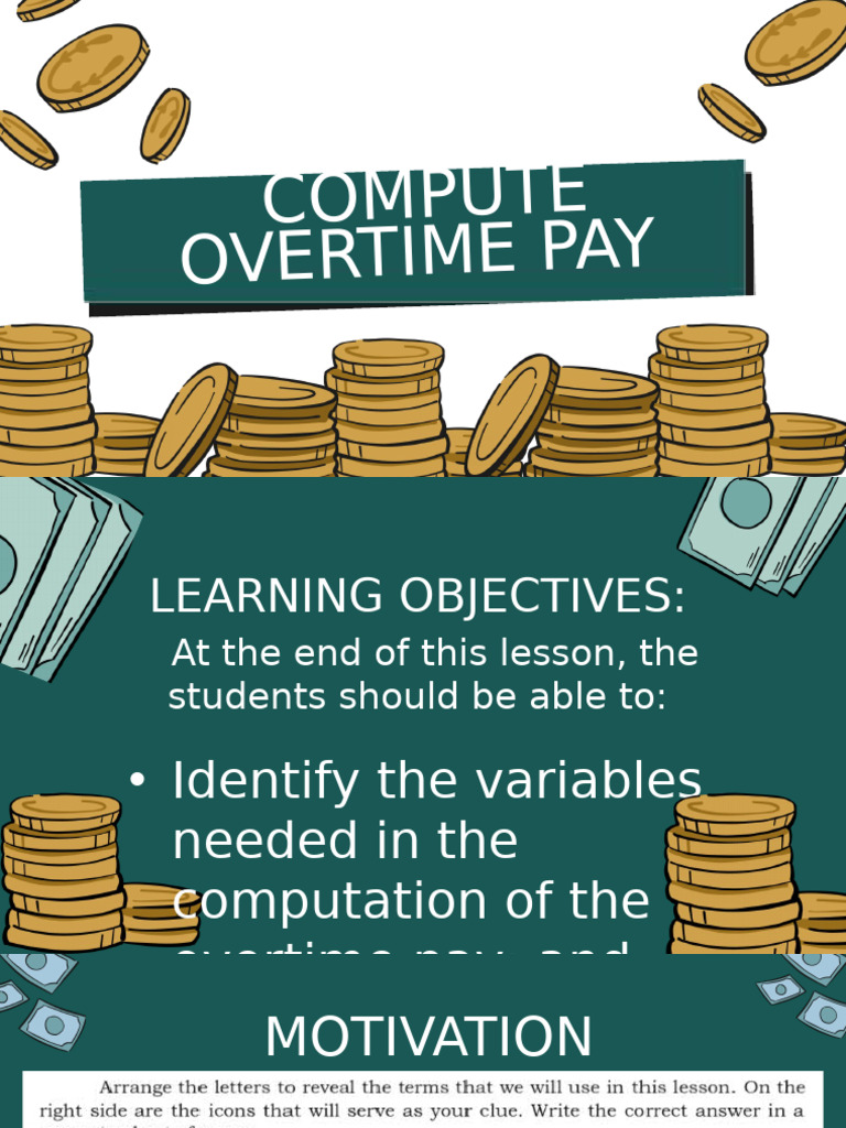 LESSON 4 Compute Overtime Pay 20250917 113205 0000 | PDF | Overtime ...