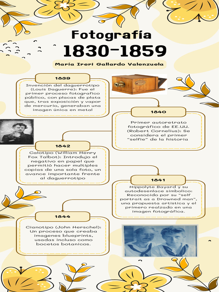 Evolución de la Fotografía (1830-1859) | PDF