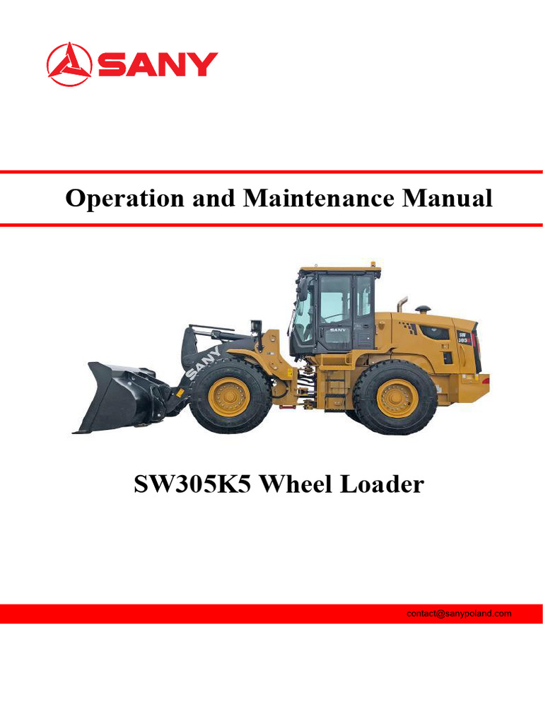 SW305K5 Operation Manual 20230606 en | PDF | Automatic Transmission ...