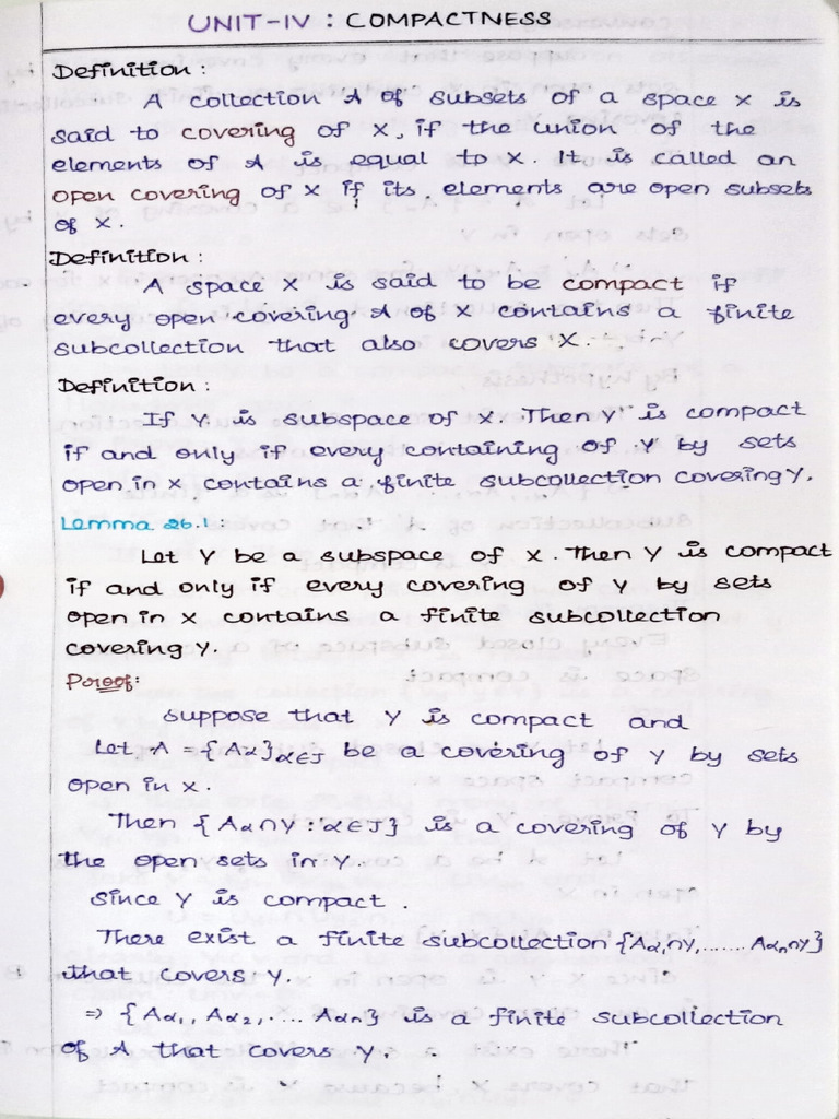 Unit - 4 Topology | PDF