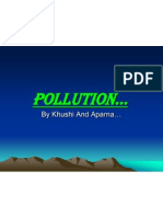 Pollution : by Khushi and Aparna