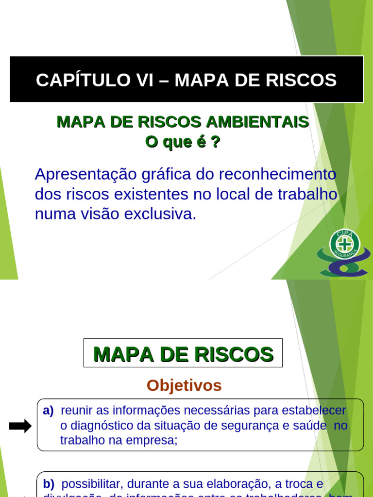 Mapa de Riscos Ambientais no Trabalho | PDF | Cor | Mapa