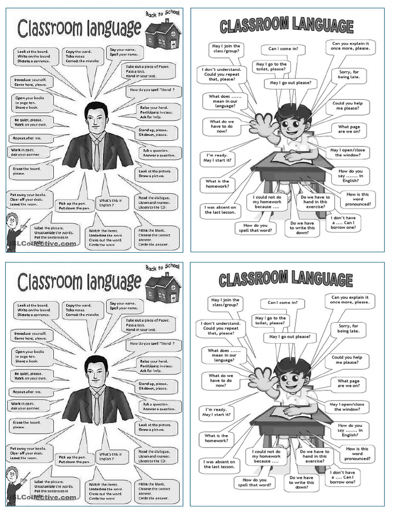 Classroom Language | PDF