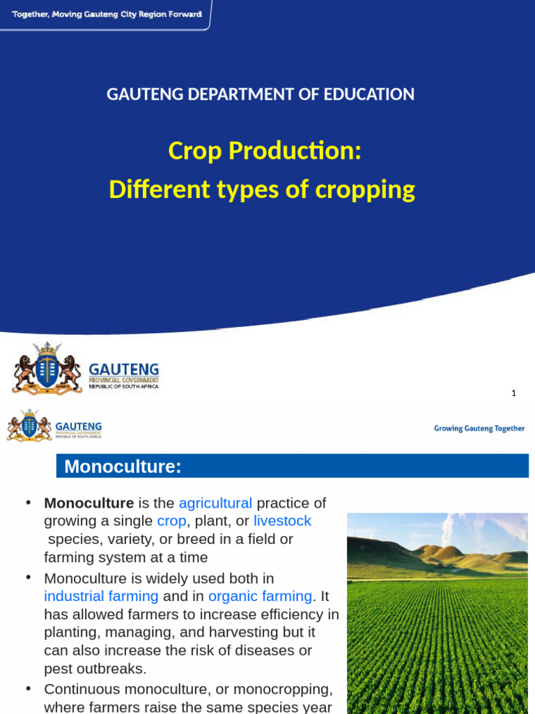 Types of Cropping Explained | PDF