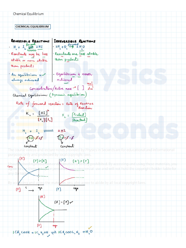 First Year Part 2 Chemistry | PDF