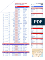 FIFA World Cup South Africa 2010™: Electronic Wallchart