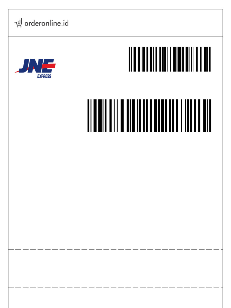 Pengiriman Paket JNE Non-COD | PDF