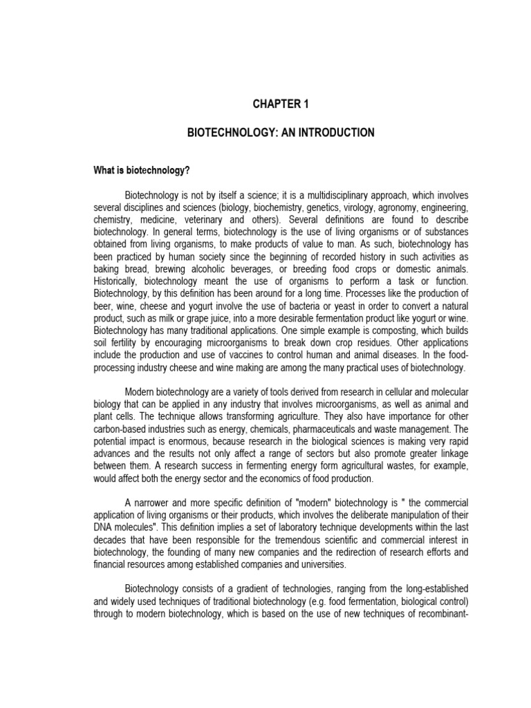 Biotechnology: An Introduction | PDF | Biotechnology | Heredity