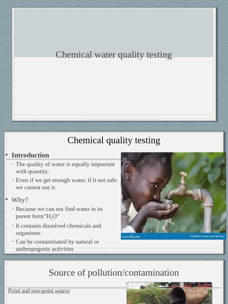 Comprehensive Guide to Water Quality Testing | PDF | Water Quality | Water