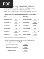 Friction Factor