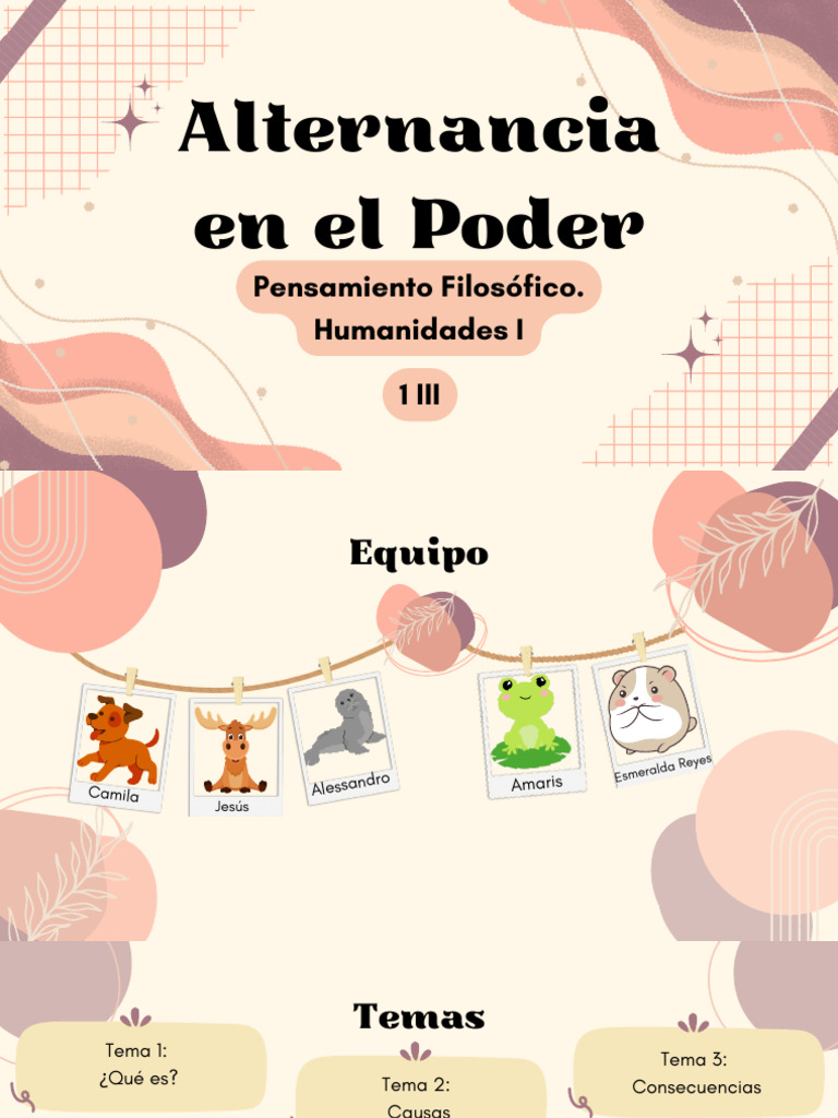 Alternancia en el Poder: Contexto y Consecuencias | PDF | Partido ...