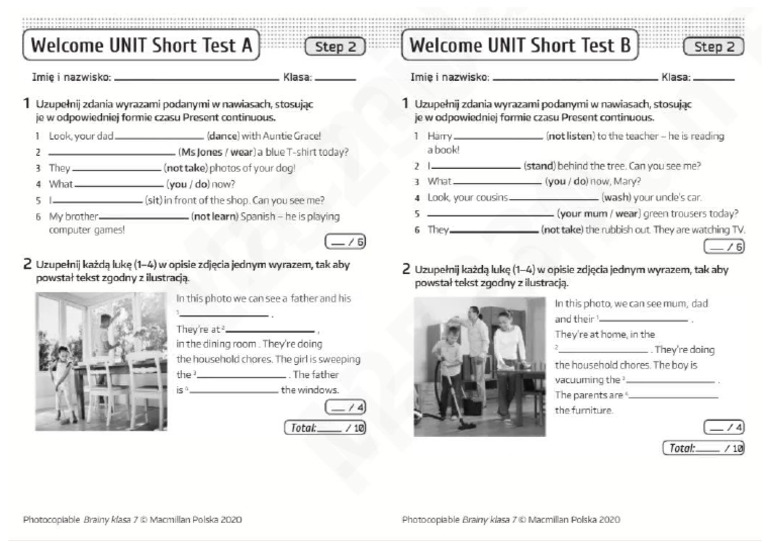 Short Test | PDF