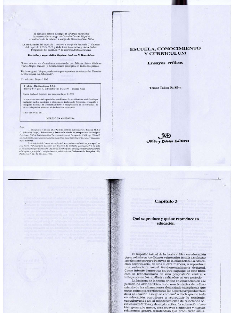 Tadeu Da Silva Cap 3 | PDF