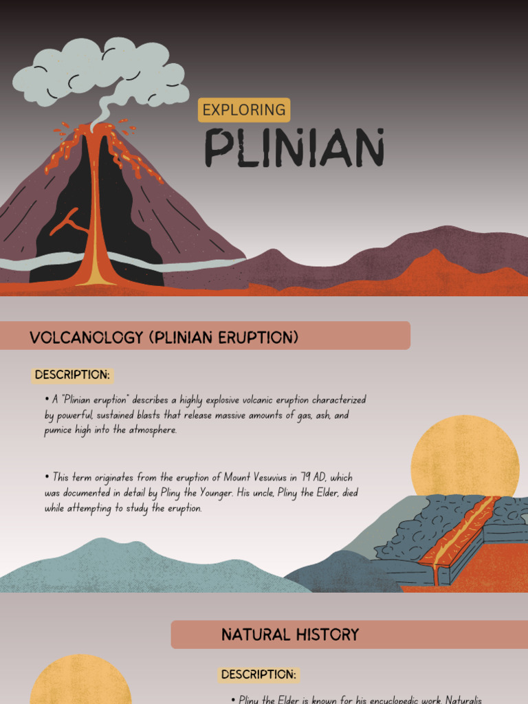 Exploring Volcanoes Earth Science Education Presentation Organic Semi ...