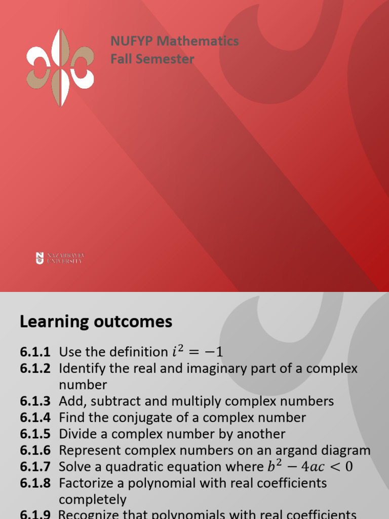 Complex Numbers and Quadratic Equations | PDF | Complex Number | Numbers