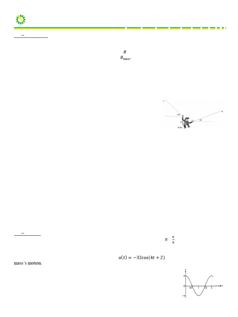 AP Physics C Mechanics Practice Exercises | PDF | Orbit | Oscillation