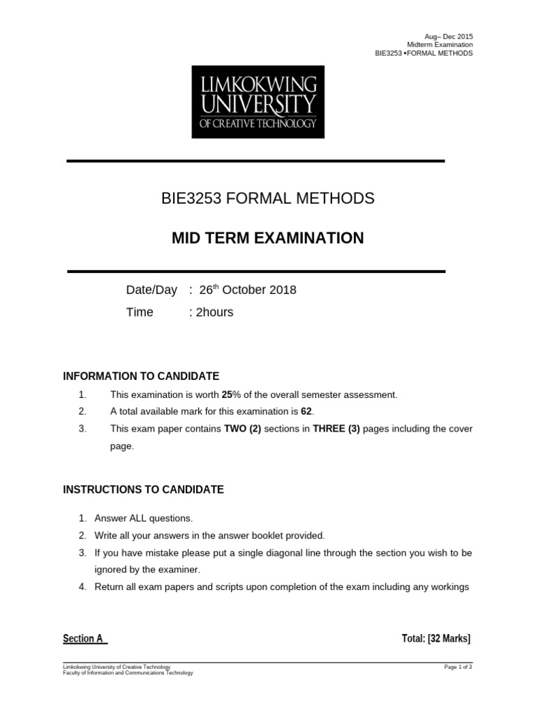 2018 Midterm | PDF | Computer Programming | Mathematics