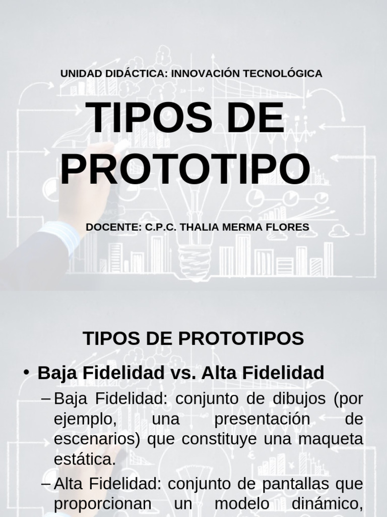 Tipos de Prototipos en Innovación Tecnológica | PDF | Prototipo ...