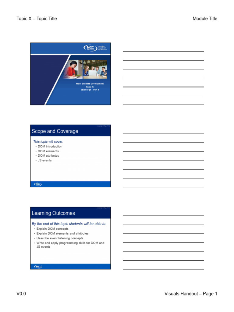 JavaScript DOM Manipulation Guide | PDF | Document Object Model | Java ...