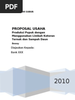 Download Proposal Usaha Pupuk UAS by bennydermawan SN93456763 doc pdf