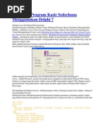 Download Membuat Program Kasir Sederhana Menggunakan Delphi 7 by vetank SN93457065 doc pdf