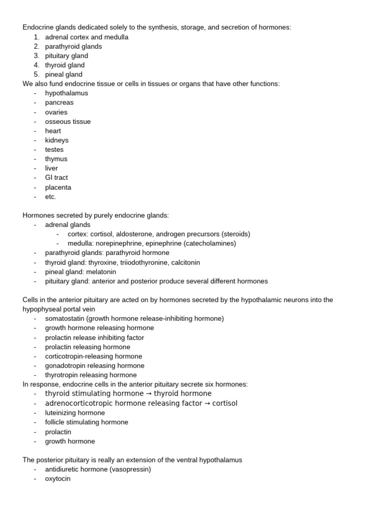 Lab 10 - Endocrinology | PDF