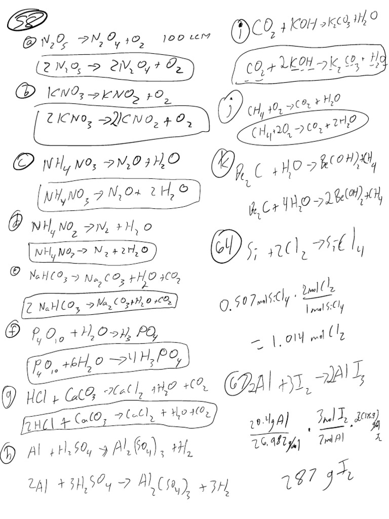 CH3 Exam 2 Set | PDF