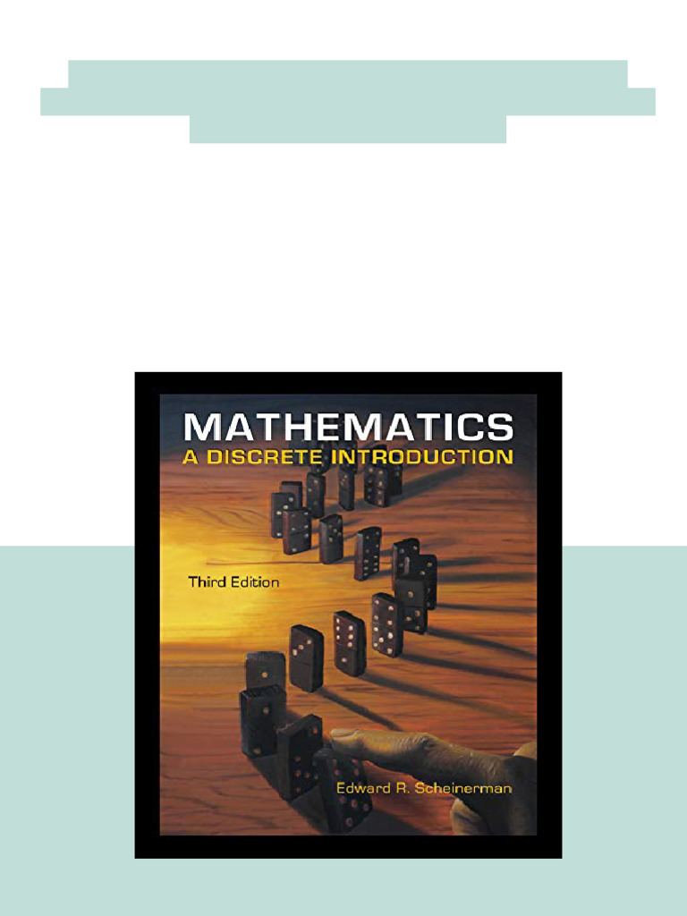 (Ebook) Mathematics: A Discrete Introduction, Third Edition by Edward R ...