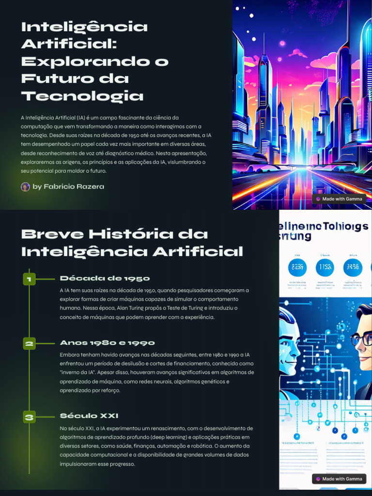 Futuro da Inteligência Artificial: Avanços e Desafios | PDF ...
