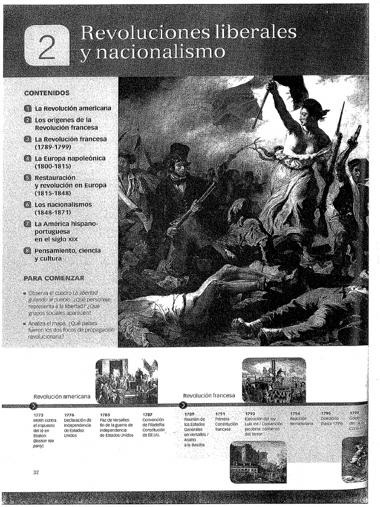 Ud02 - Revoluciones Liberales y Liberalismo | PDF