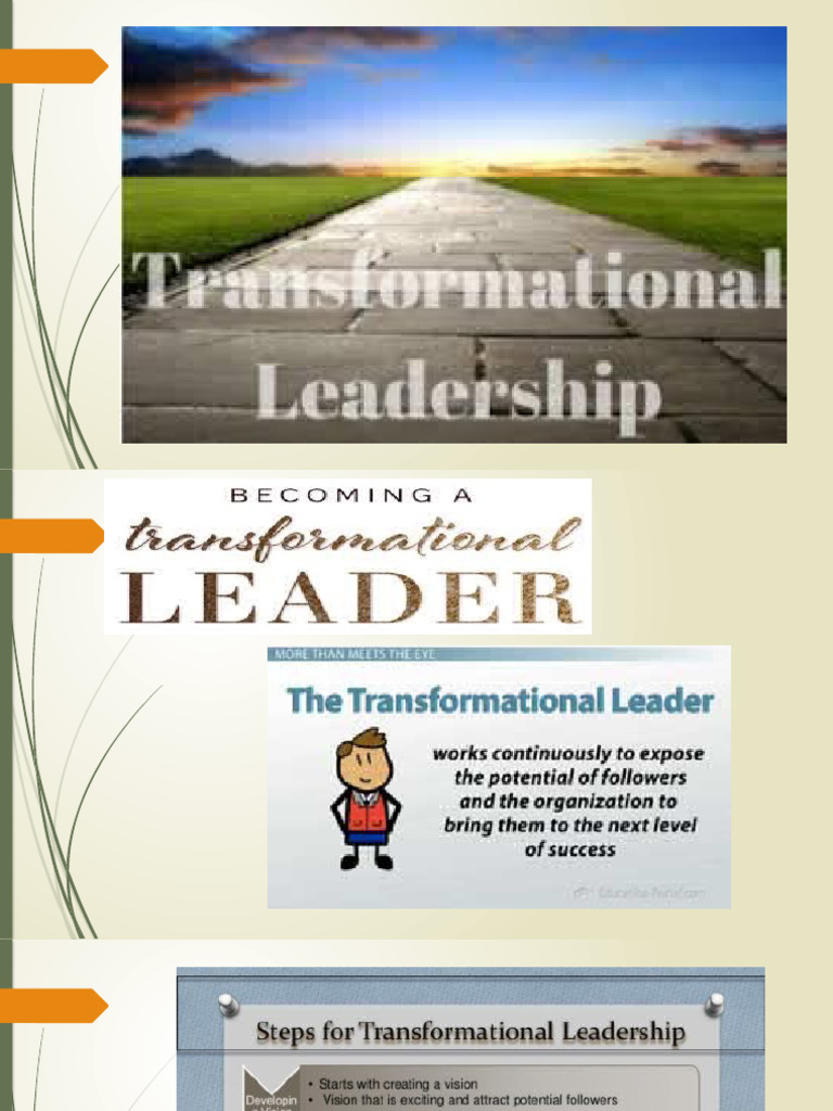 Transformational Leadership | PDF