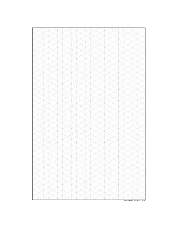 Isometric Paper | PDF