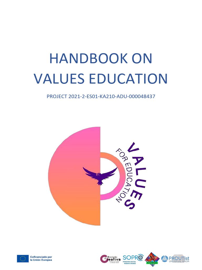 Handbook on Values Education 2021 | PDF | Creativity | Social Exclusion