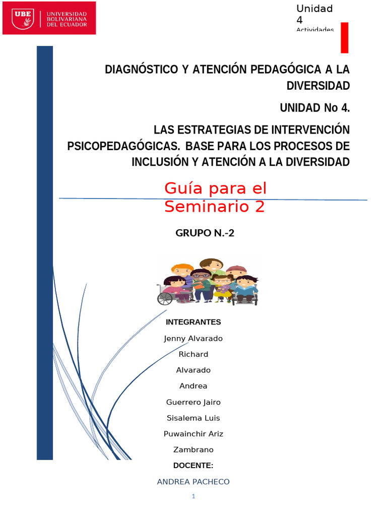 Estrategias para la Inclusión Educativa en Ecuador | PDF | Inclusión ...
